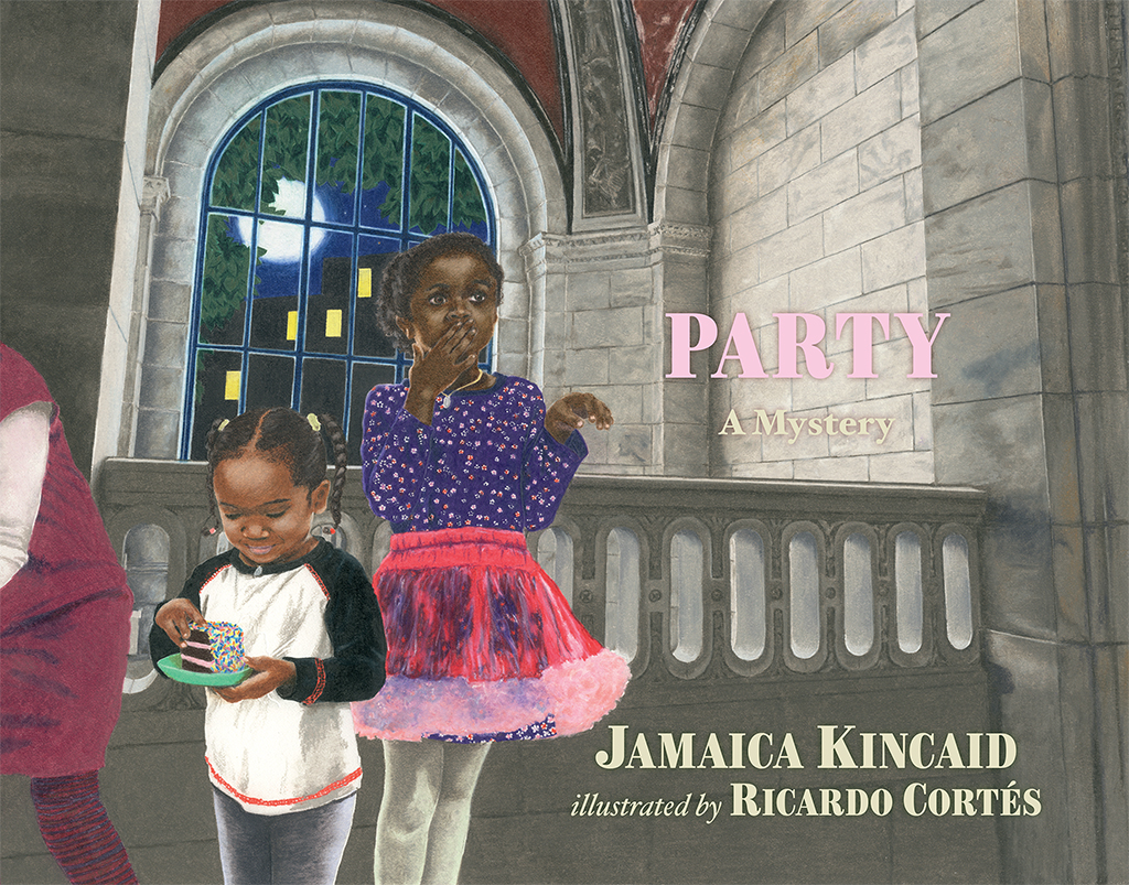 color pencil illustration from Party -  A Mystery