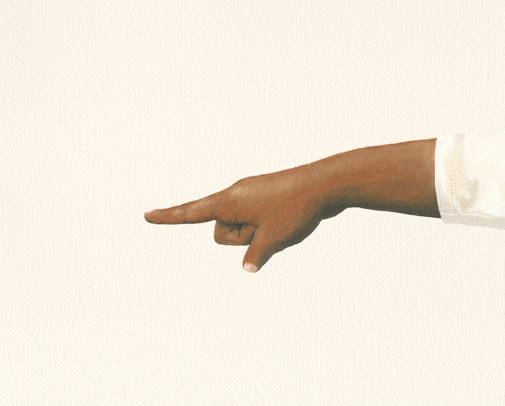 color pencil illustration from Party -  A Mystery